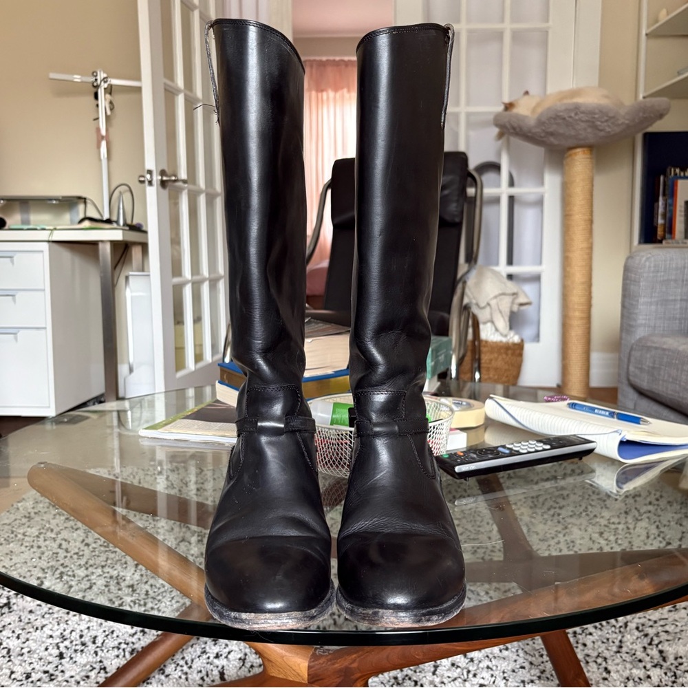 Frye Riding Boots 76976 - Picture 2 of 9